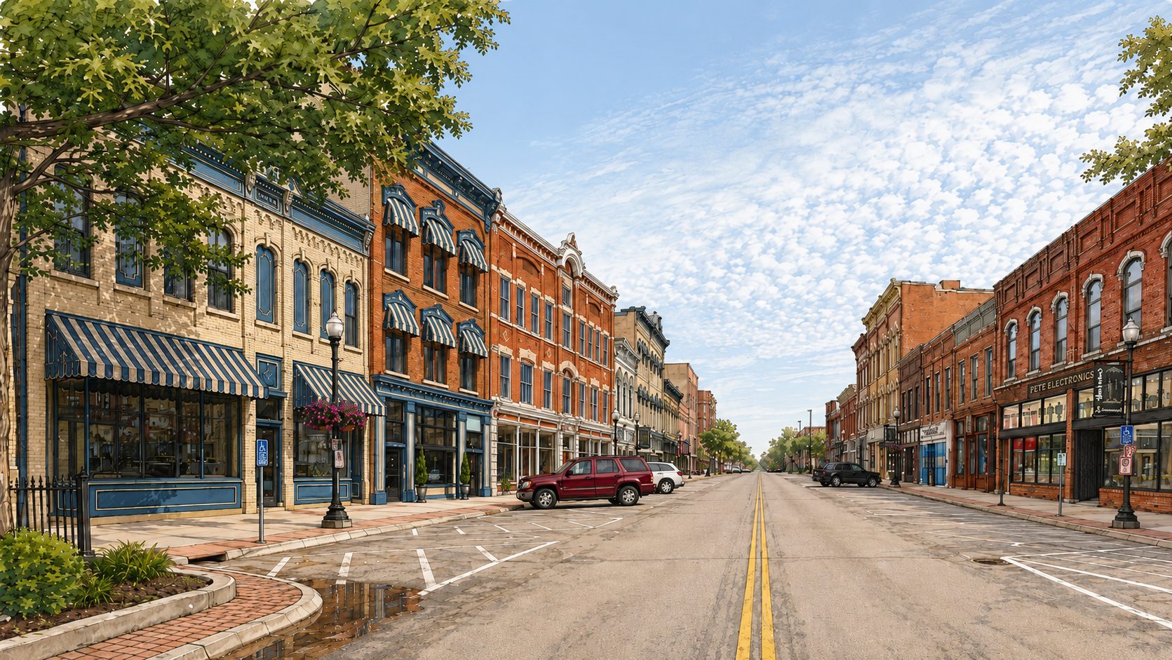 Central Avenue streetscape